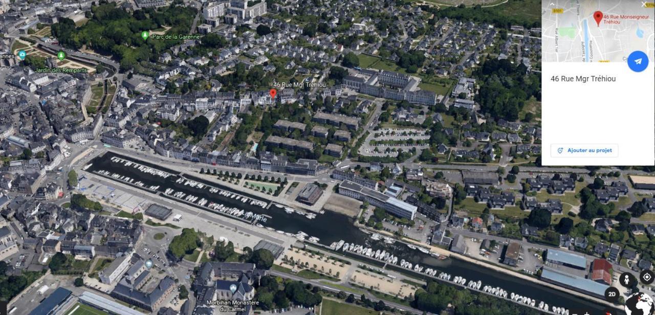 Du Mann Petite Maison Jardin A 100M Du Port De Vannes Avec Parking Экстерьер фото
